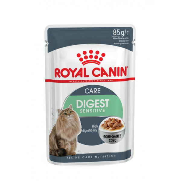 Купити Вологий корм для дорослих  котів ROYAL CANIN DIGEST SENSITIVE  85 г *1 2 шт блок