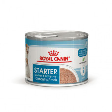 Вологий корм для новонароджених собак ROYAL CANIN STARTER MOUSE 195 г * 12 шт блок
