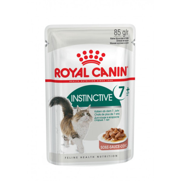 Купити Вологий корм для дорослих котів ROYAL CANIN INSTINCTIVE 7+ 85 г * 12 шт блок