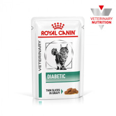 Вологий корм для дорослих котів ROYAL CANIN DIABETIC CAT Pouches 85 г x 12 шт