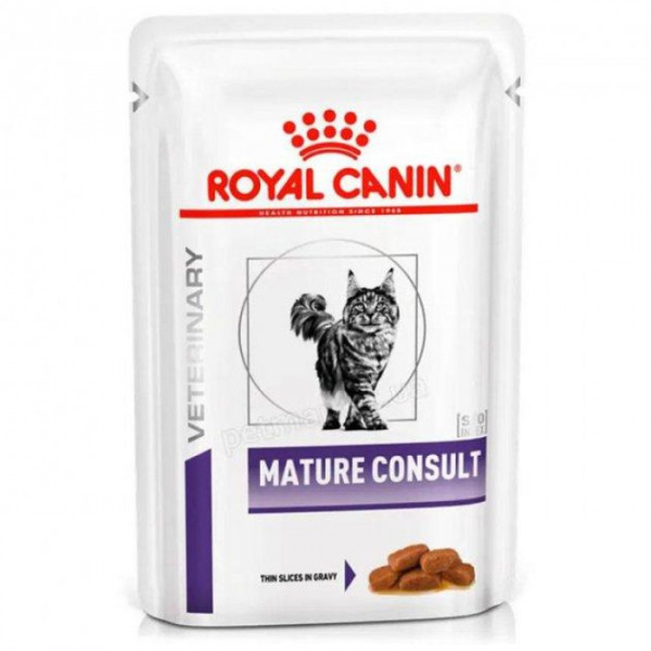 Купити Вологий корм Royal Canin Mature Consult Balance паучі для кішок 85 г * 12 шт.
