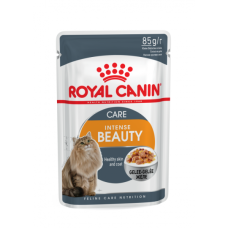 Вологий корм для дорослих  котів ROYAL CANIN INTENSE BEAUTY IN JELLY 85 г * 12 шт блок