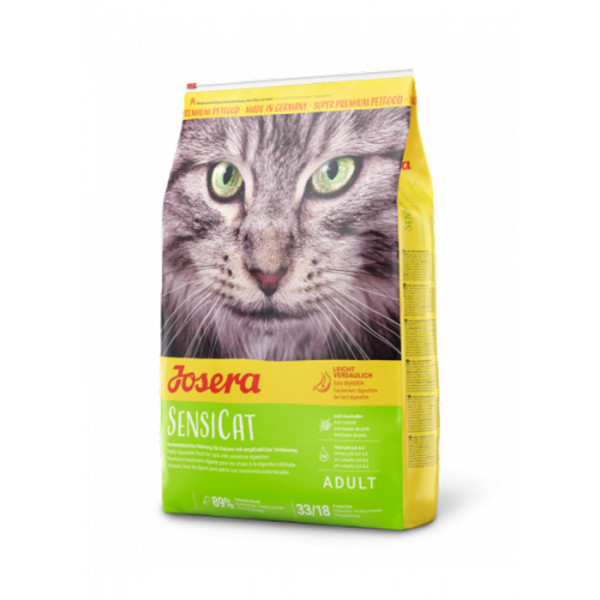 Купити Сухий корм Josera SensiCat з птицею для котів з чутливим травленням 2 кг
