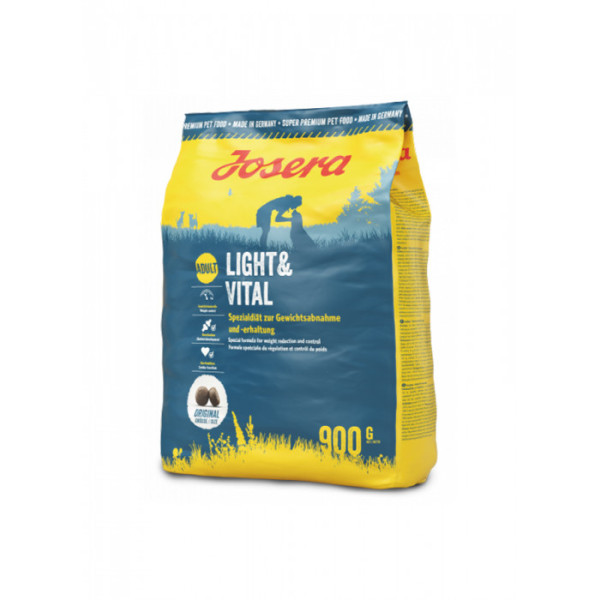 Купити Сухий дієтичний корм Josera Light & Vital для собак з надмірною вагою 900 г*5 шт