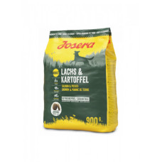 Сухий беззерновий корм Josera Lachs & Kartoffel для собак із лососем 900 г