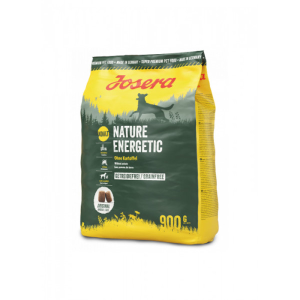 Купити Сухий беззерновой корм Josera Nature Energetic для дорослих собак 900 г