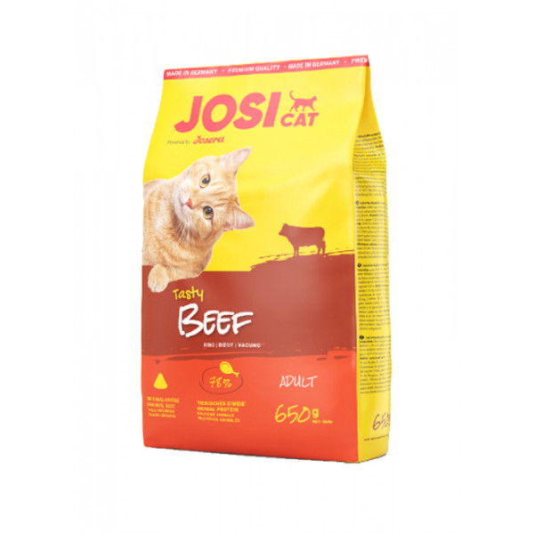 Купити Сухий корм JosiCat Tasty Beef з яловичиною для котів 650 г