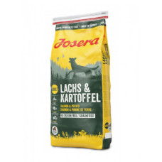 Сухий беззерновий корм Josera Lachs & Kartoffel для собак із лососем 15 кг