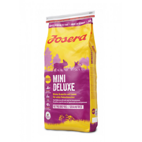 Купити Беззерновий корм Josera MiniDeluxe для дорослих собак дрібних порід 10 кг