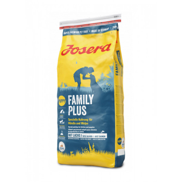 Купити Сухий корм Josera Family Plus для вагітних і годуючих собак, прикорму цуценят 12.5 кг