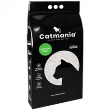 Бентонітовий наповнювач для кішок CATMANIA з ароматом алое вера та зеленими гранулами 5 літрів/4,25 кг