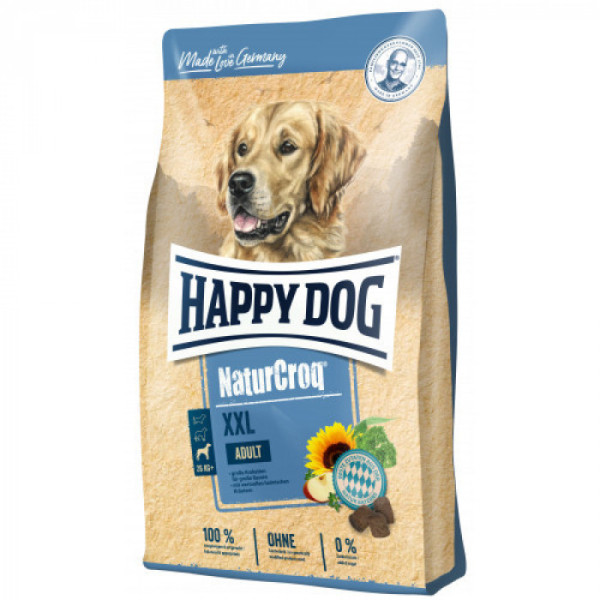 Купити Happy Dog (Хеппі Дог) Naturcroq XXL — Сухий корм для дорослих собак великих і гігантських порід, 15 кг