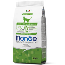 Сухий корм для котів Monge Cat Adult з Кроликом 1.5 кг