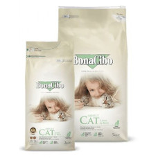 Сухий корм BonaCibo Adult Cat Lamb&Rice з м'ясом ягняти та рисом для дорослих кішок 5 кг