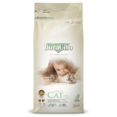 Сухий корм BonaCibo Adult Cat Lamb&Rice з м'ясом ягняти та рисом для дорослих кішок 2 кг