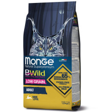 Сухий корм для кішок Monge Cat Bwild Low Grain М'ясо зайця 1.5 кг