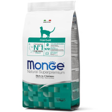 Сухий корм для котів Monge Cat Hairball 1.5 кг