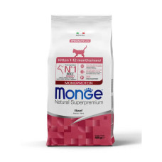 Сухий корм для кошенят Monge cat Kitten з яловичиною 1.5 кг