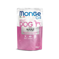 Вологий корм для собак Monge Dog GRILL свинина 100 г