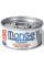 Паштет для кошек Monge Cat MONOPROTEIN мясные хлопья Индейка 80 г