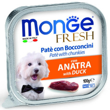 Паштет для собак Monge Dog FRESH Качка 100 г