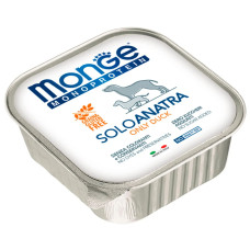 Паштет для собак Monge Dog Solo 100% Качка 150 г
