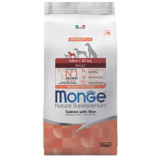 Сухий корм для собак Monge Dog Mini Adult Лосось з рисом 2.5 кг