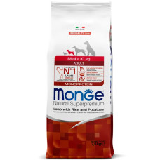 Сухий корм для собак Monge Dog Mini Adult Ягня 15 кг