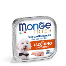 Паштет для собак Monge Dog FRESH Індичка 100 г