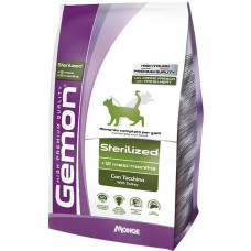 Сухий корм для котів Gemon Cat Sterilised Індичка 1.5 кг