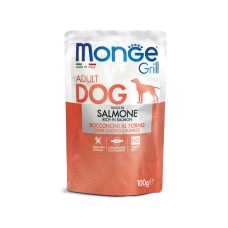 Вологий корм для собак Monge Dog GRILL лосось 100 г