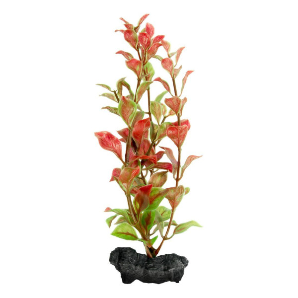 Декорація для акваріума Tetra DecoArt Plantastics рослина з обважнювачем «Red Ludwigia» L 30 см (пластик)