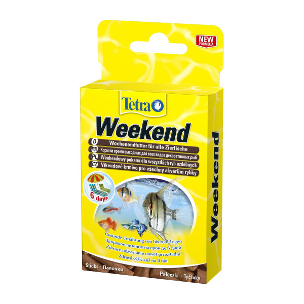 Сухий корм для акваріумних риб Tetra в паличках «Weekend» 20 шт. (на період тривалої відсутності)