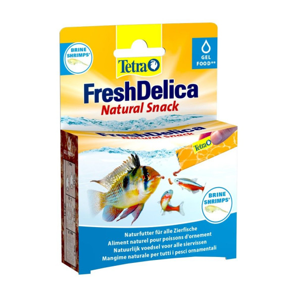 Ласощі для риб Tetra Fresh Delica желе артемія 48 г