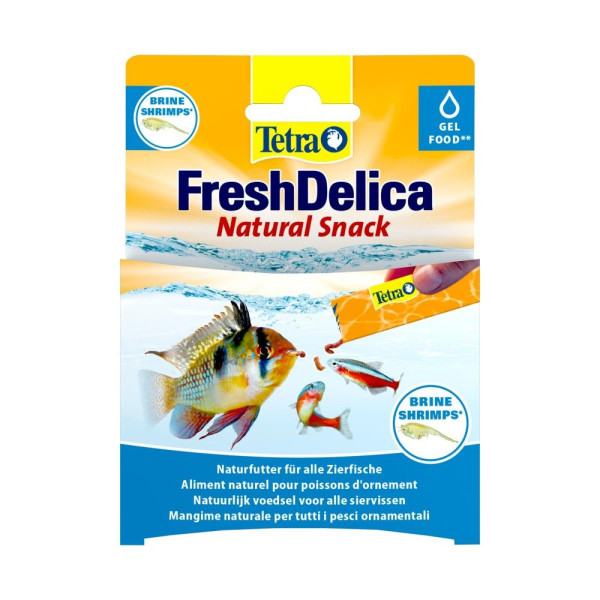 Ласощі для риб Tetra Fresh Delica желе артемія 48 г