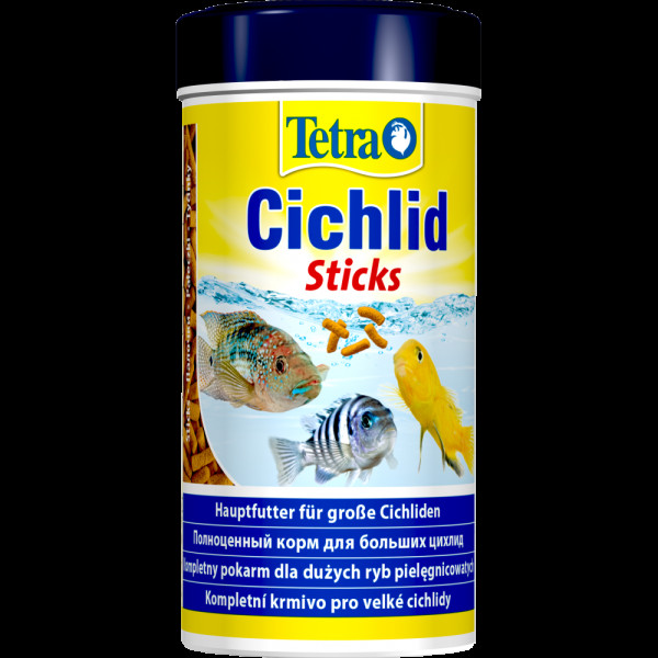 Сухий корм для акваріумних риб Tetra в паличках «Cichlid Sticks» 250 мл (для всіх цихлід)
