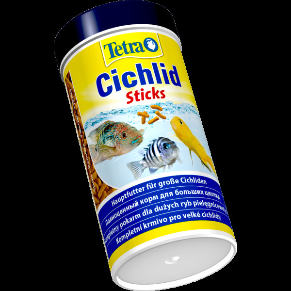 Сухий корм для акваріумних риб Tetra в паличках «Cichlid Sticks» 250 мл (для всіх цихлід)