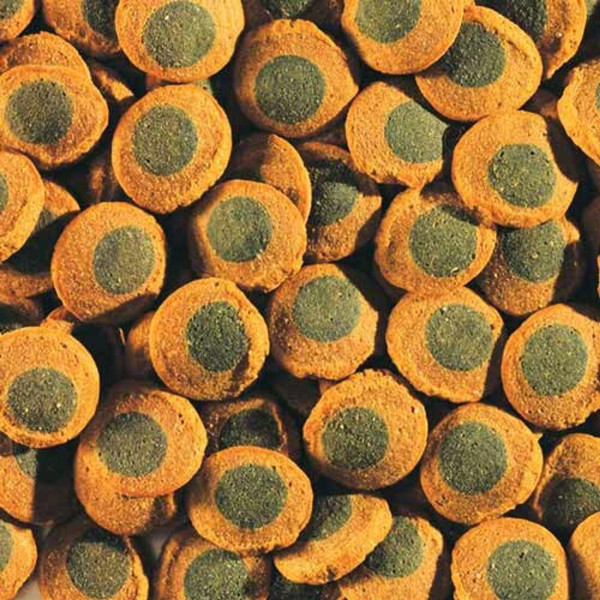 Сухий корм для акваріумних риб Tetra в пластинках «Pleco Veggie Wafers» 250 мл (для травоїдних донних риб)