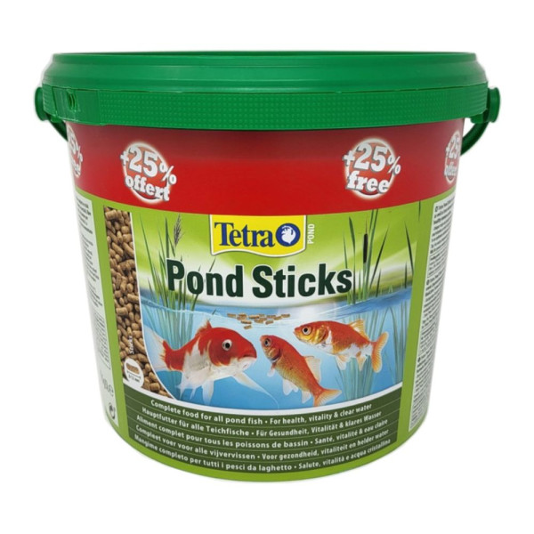 Сухий корм для ставкових риб Tetra Pond Sticks 4 л+25%