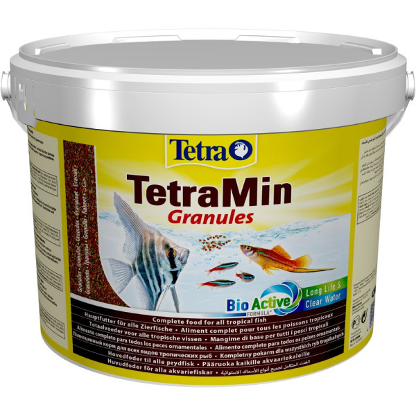 Сухий корм для акваріумних риб Tetra в гранулах «TetraMin Granules» 10 л (для всіх акваріумних риб)