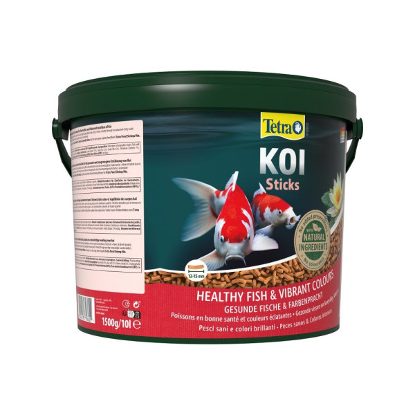 Сухий корм для ставкових риб Tetra KOI Sticks в паличках 10 л