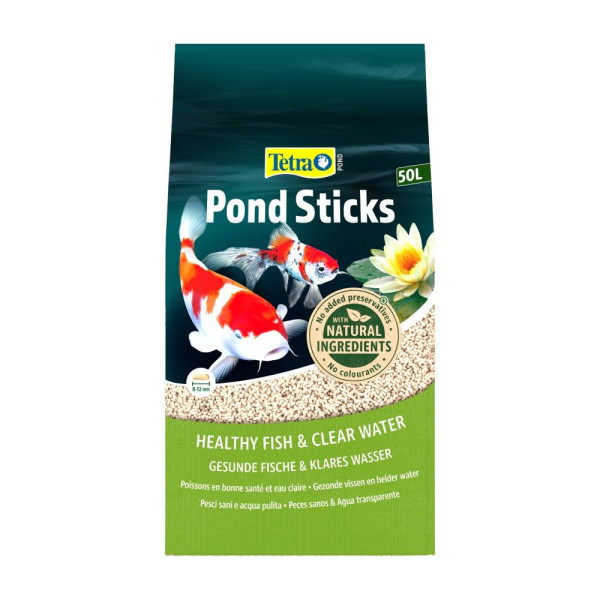 Сухий корм для ставкових риб Tetra Pond Sticks в паличках 50 л