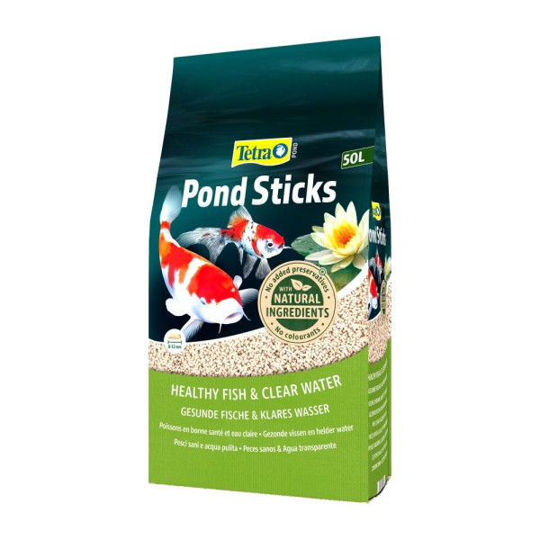 Сухий корм для ставкових риб Tetra Pond Sticks в паличках 50 л