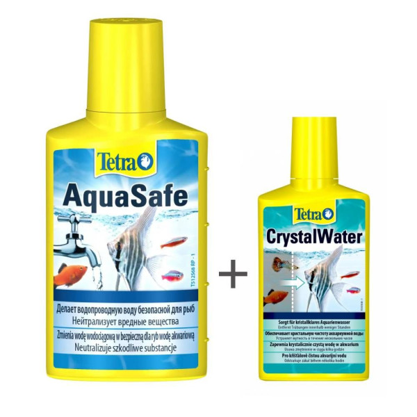 Набір Tetra Aqua Safe 250 мл + Aqua Crystal Water 100 мл