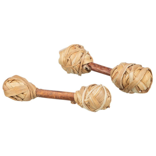 Іграшка для гризунів Trixie Dumbbells 2 шт 9х2 см