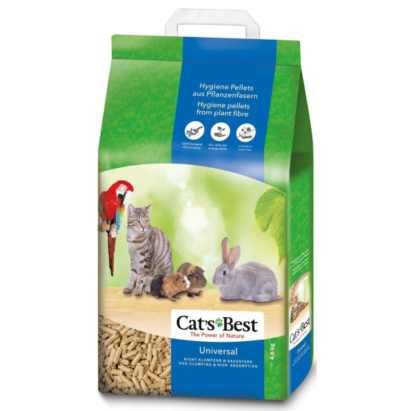 Гігієнічний наповнювач Cat's Best «‎Universal» 7 л / 4 кг (деревинний) - rds