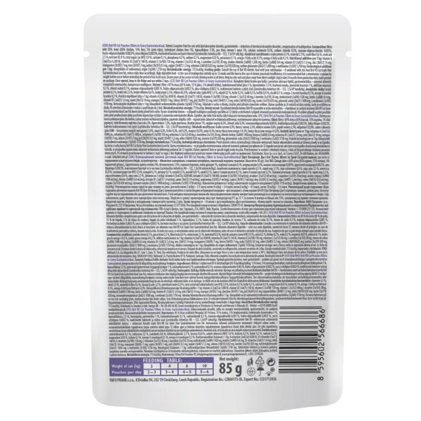 Вологий корм для котів Brit GF VetDiet Gastrointestinal pouch 85 г - ягня