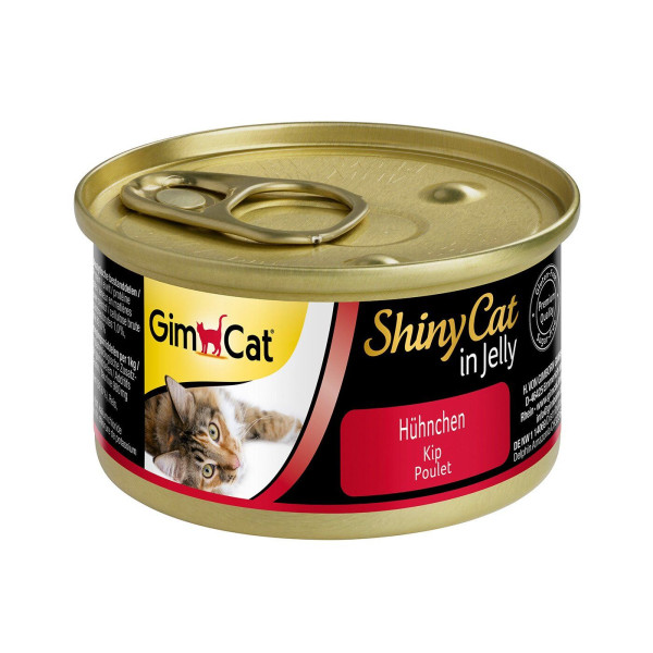Вологий корм для котів GimCat Shiny Cat 70 г - курка