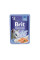 Вологий корм для котів Brit Premium Delicate Fillets in Jelly Salmon pouch 85 г - лосось