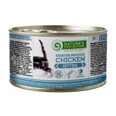 Паштет для кошенят Nature's Protection Kitten Starter 200 г - курка